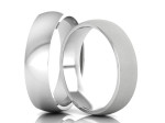 Vestuviniai žiedai "Klasika-1"  Žiedo plotis 4 mm 6